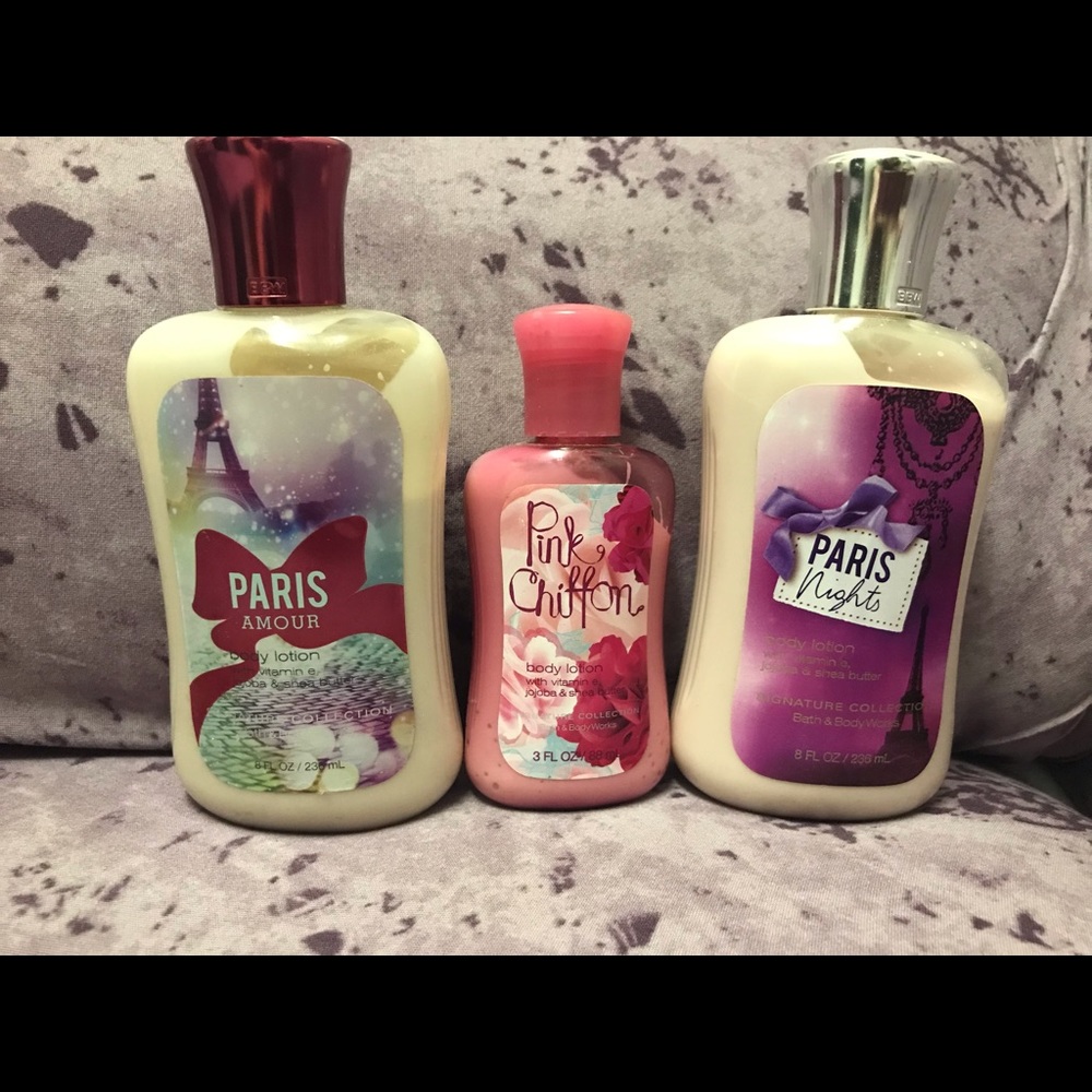 B&B works lotion lot